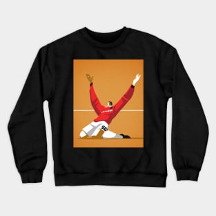 red devil's  manu Crewneck Sweatshirt